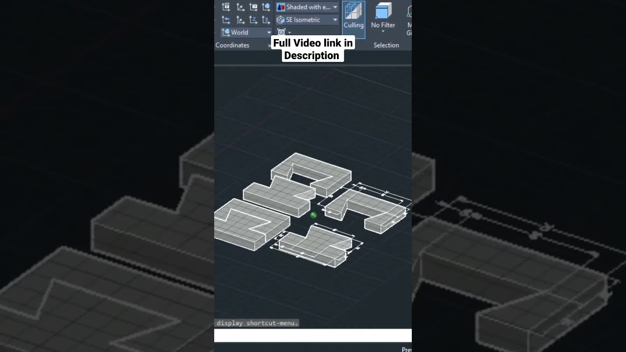 #3d Drawing // #skcad