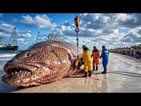 $5 Million Season – World’s Largest Giant Grouper Commercial Fishing Documentary