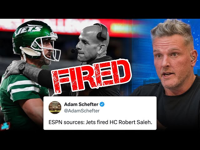 Robert Saleh Fired By Jets... | Pat McAfee Show