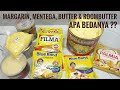 THE DIFFERENCE BETWEEN MARGARINE BUTTER AND ROOMBUTTER