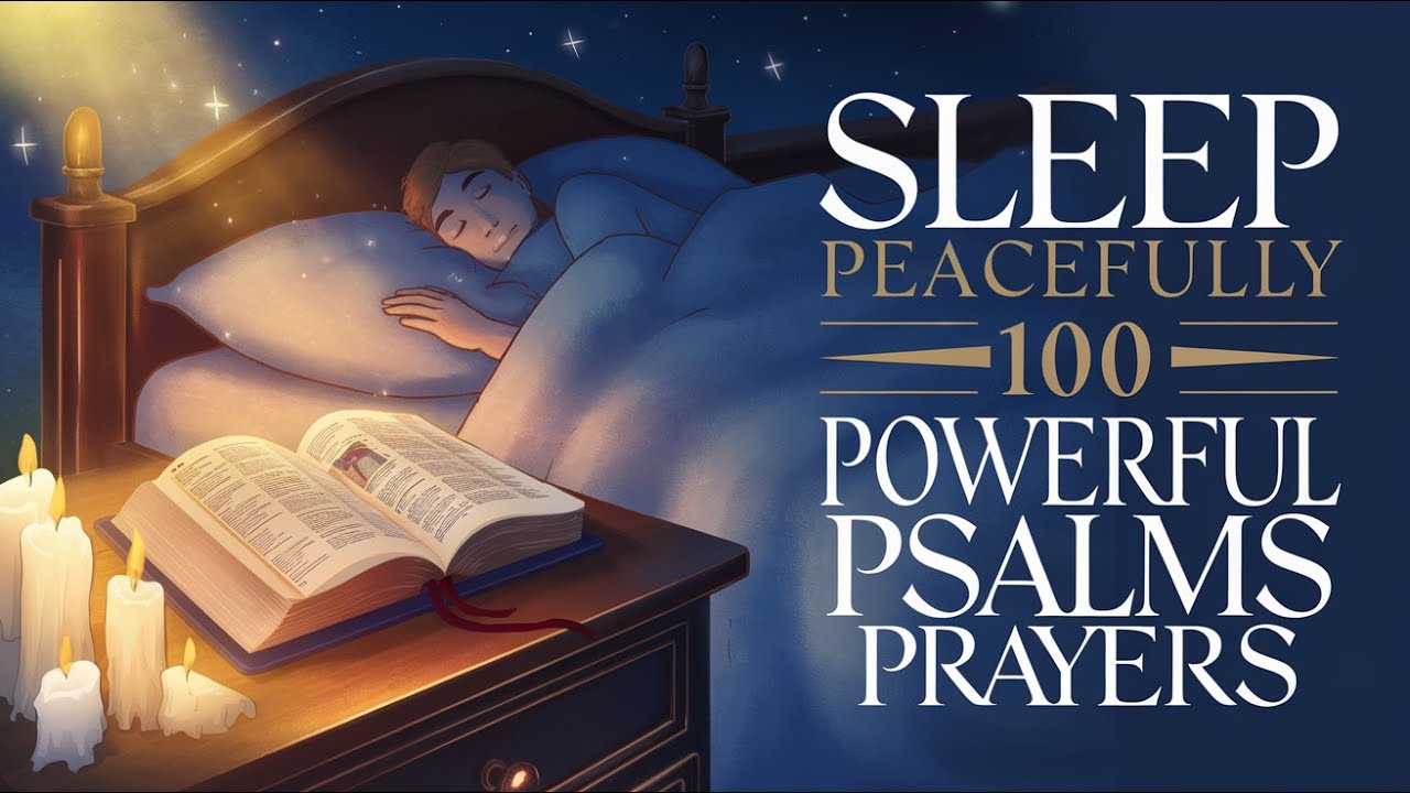 Sleep Peacefully with 100 Powerful Psalms Prayers for Healing, Protection, and Comfort