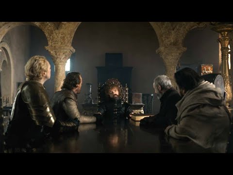 Game of Thrones 8x06 Last Small Council Meeting