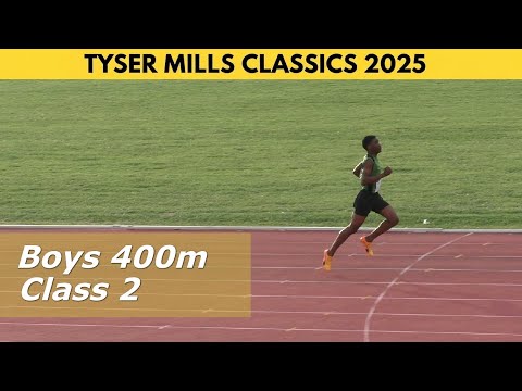 Boys 400m CLASS 2 | NICHOLAS JONES | Marquise Page | JAVAINE CLAYTON | TYSER MILLS CLASSICS 2025