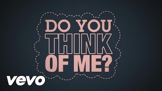 Misha B - Do You Think Of Me (Lyric Video)
