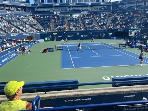 2022 National Bank Open – Women's doubles Finals in Toronto, Canada