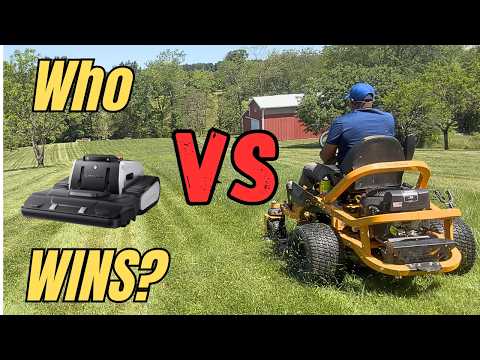 I Compared a Zero Turn to a Robot Mower for 30 Days