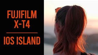 Ios Island in Greece Travel Vlog | Fujifilm X-T4 Cinematic Footage