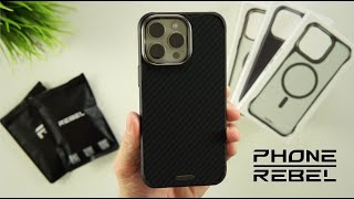 iPhone 15 Pro Max PHONE REBEL Cases and Accessories!!
