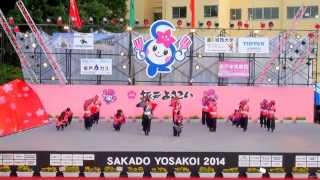 preview picture of video '山村国際高校鳴子連　in　坂戸よさこい　2014'