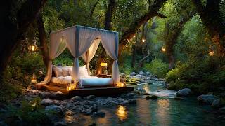 [24/7 LIVE] Inducing Deep Sleep 🌳 Water Sounds and Sleep Music for Insomnia Relief