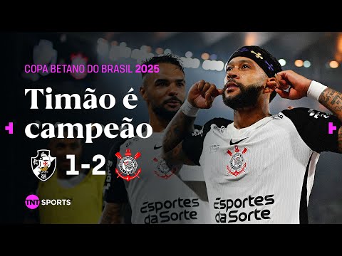 CORINTHIANS CAMPEÃO COM MEMPHIS E YURI ALBERTO BRILHANDO! VASCO 1X2 CORINTHIANS | MELHORES MOMENTOS