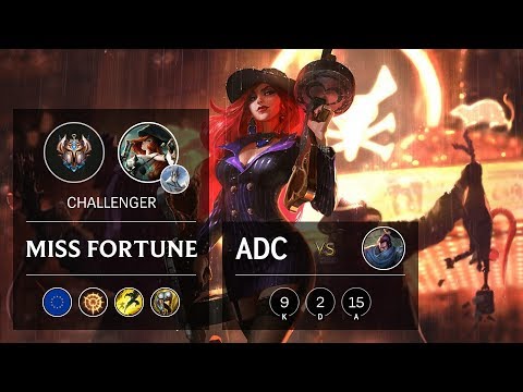 Miss Fortune ADC vs Yasuo - EUW Challenger Patch 9.13