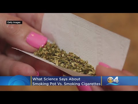 Here's What Science Says About Smoking Pot Vs. Smoking Cigarettes