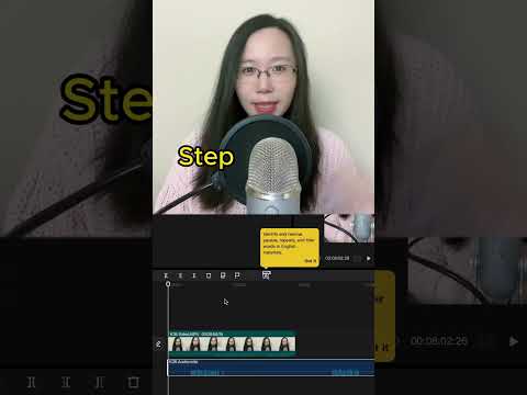 sync audio & video automatically #Capcut #CapcutTutorial #CapcutEdit