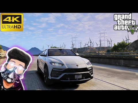 Grand Theft Auto 5 4K Ultra Graphics Gameplay Part 4😍| GTA 5 PC 4K 60FPS |