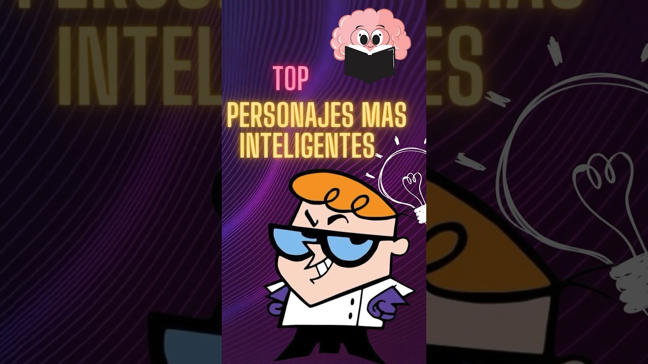 7 Personajes más inteligentes de dibujos animados #animation #dibujosanimadosenespañol