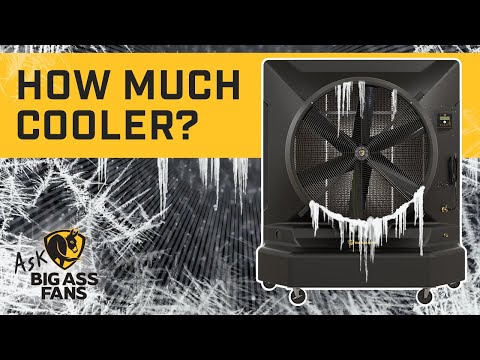 How much does Cool-Space lower the temperature?