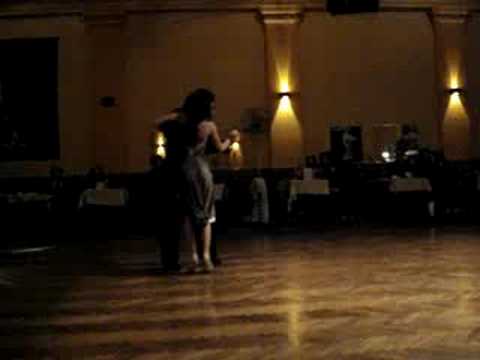  El Pibe Avellaneda  and  Luna Palacios  are  dancing  to  the  milonga  "  La Milonga De Buenos Aires  "