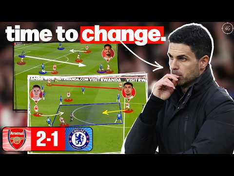 How Arsenal STUMBLED To HUGE Derby Win | Arsenal 2-1 Chelsea Tactical Analysis