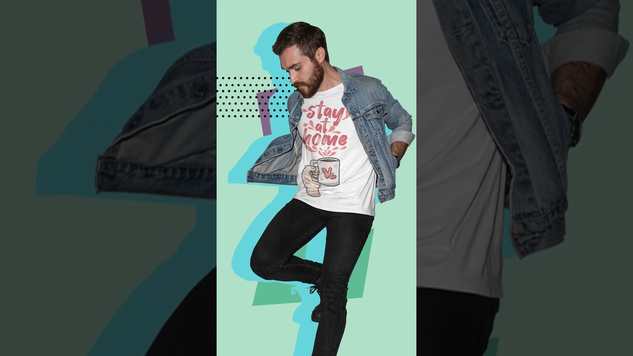 Stay Home Typography Illustration Quotes Isolated Background Vector 😇💞