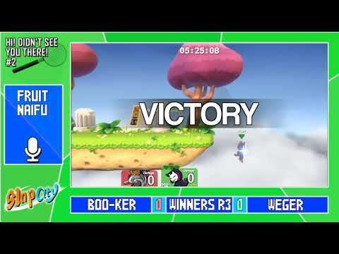 Slap City - HDSYT2 Singles - Boo-ker (Fish) vs Weger (Jenny) - Winners R3