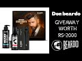 Don Beardo Pro Kit Unboxing Don Beardo GIVEAWAY Deepak Kumar Vlog 10