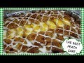 Southern Peach Cake Recipe ~ Easy Homemade Fresh Peach Cake
