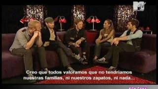 Coldplay: большое интервью на MTV, часть 8
