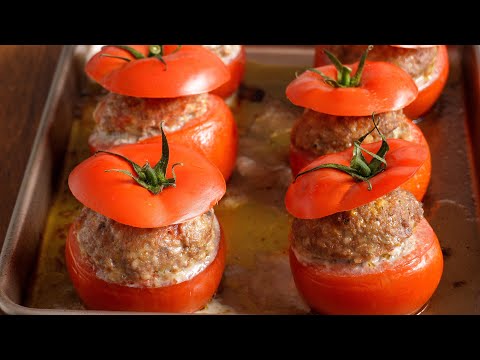 , title : 'The best Christmas dinner I've ever eaten! Everyone is looking for this recipe! Stuffed Tomato!'