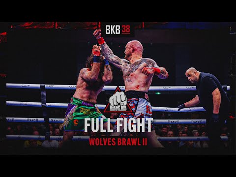FREE Bare Knuckle Boxing | Ryan Barrett vs. Kevin Greenwood | BKB 38 - Wolves Brawl II