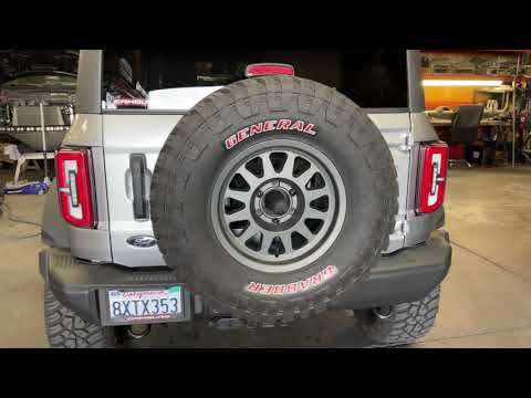 Camburg’s New Ford Bronco build