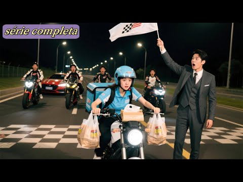 Ninguém venceu o CEO, até que uma entregadora entrou por engano na pista e o superou em 5 segundos!