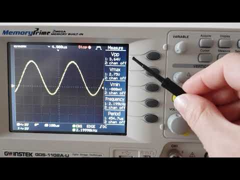 Osciloscop – măsurări automate
