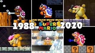 Evolution Of Roy Koopa Battles In 2D Super Mario P