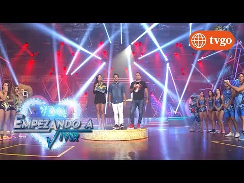 ¡Así fue el ingreso de Johnny a Esto Es Guerra! - VBQ Empezando a Vivir 05/01/2018