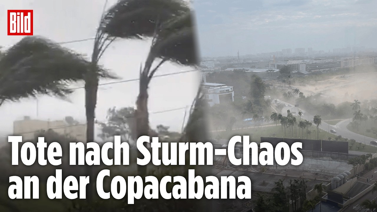 Tödlicher Sturm in Brasilien: Schwere Verwüstung nach Orkan-Böen an der Küste