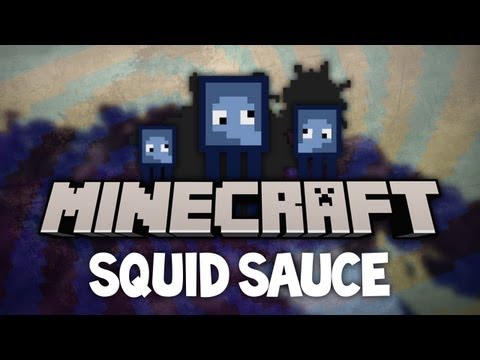 Minecraft Mini-Game: Squid Sauce! w/ Graser, Straub & Kricken!
