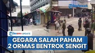 Penyebab Ormas vs Mata Elang Bentrok Sengit di Cengkareng, Berawal dari Penarikan Paksa Kendaraan
