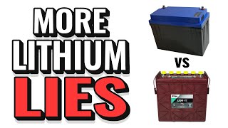 More Lithium Lies - Lithium Battery Companies are STILL Lying To You, Even When They Don