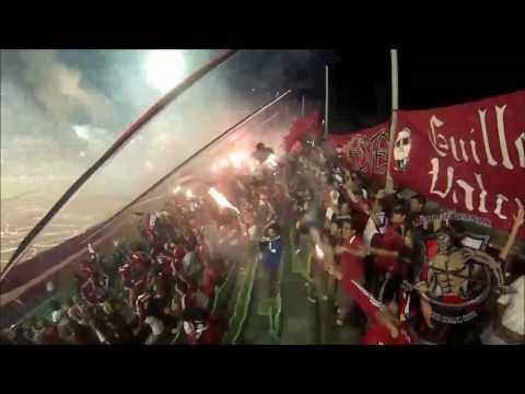 "LOS DEMONIOS ROJOS l CARACAS FC Vs CA Lanus l Copa Libertadores 2014 l 30-01-2014" Barra: Los Demonios Rojos • Club: Caracas