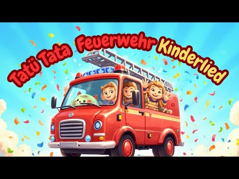 Tatütata – Die Feuerwehr ist da 🚒 | Kinderlied zum Mitsingen