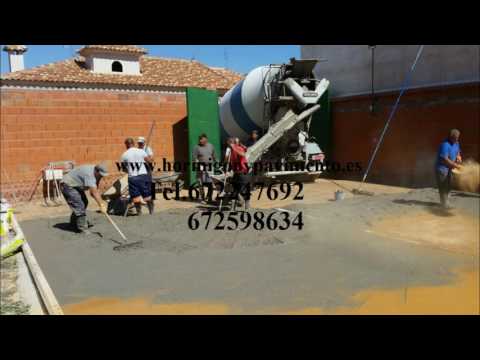 Hormigon Impreso Para Urbanizaciones  Calahorra de Boedo, Palencia Tel.672247692