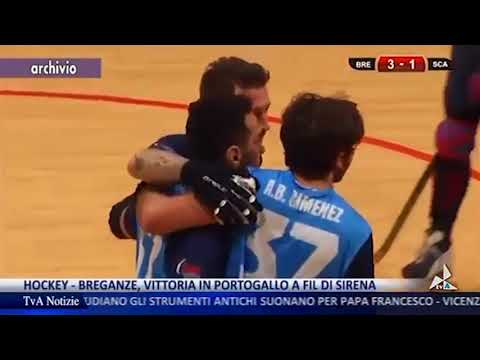TVAnotizie -  TeleSport -  Hockey Pista stagione 2017 2018 Faizané Lanaro Breganze