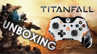 preview picture of video '[UNBOXING] Titanfall Xbox One Wireless Controller - Special Edition'