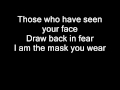 Nightwish - The Phantom Of The Opera (with lyrics)