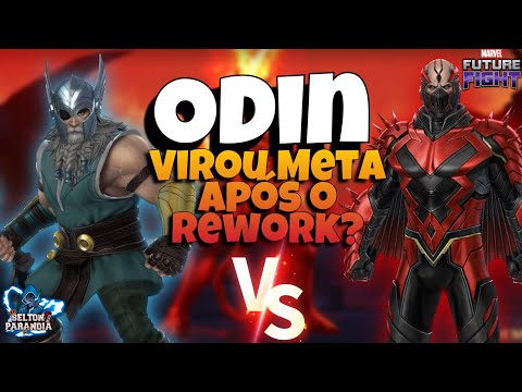 ODIN T4 (APÓS O REWORK) vs RAIO NEGRO T4 NA BAL - MARVEL FUTURE FIGHT