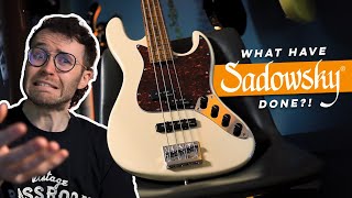 Video thumbnail for I'm torn... | Sadowsky MetroExpress 21 Hybrid PJ Bass [Review/Demo] by Jonny Dibble