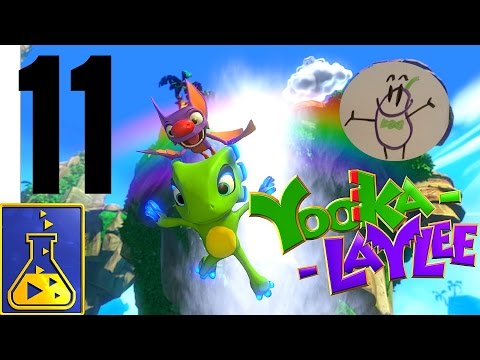 Yooka-Laylee PC Let's Play! Episode 11: Extended Glitterglaze Glacier!