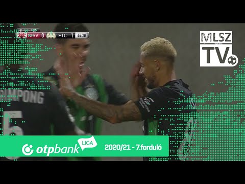 Da Silva Barbosa gólja a Kisvárda Master Good – Ferencvárosi TC mérkőzésen