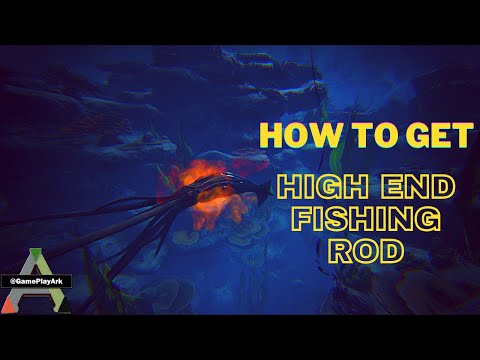 Killing Alpha Tusoteuthis to get a High Level Fishing Rod Ark Survival Evolved